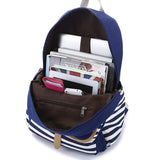 Woosir Lightweight Canvas Bookpack for Women Teen Girls - Woosir