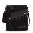 Fashion Cotton Canvas Cross body Bag for Men - Woosir