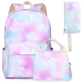 Woosir Girls Backpack Tie Dye School Bookbags - Woosir