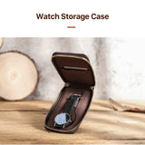 Woosir Leather Watch Case with Zipper for Single Watch - Woosir