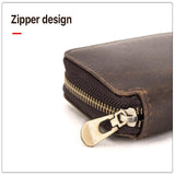 Woosir Leather Watch Zipper Case for Men - Woosir