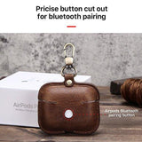 AirPods Pro Leather Case With Wireless Charging - Woosir