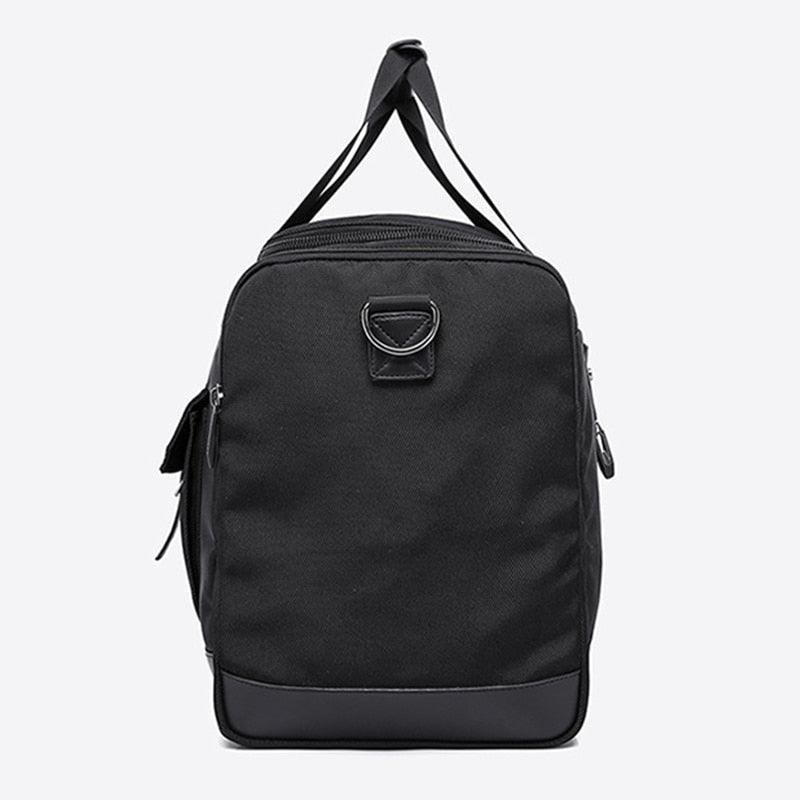 Black Nyon Travel Duffel Bag Unisex Weekender Bags - Woosir