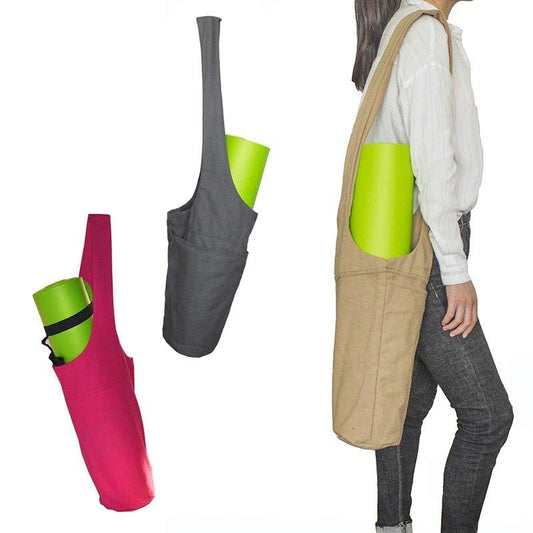 Yoga Mat Bag Large Yoga Bags And Carriers Large Capacity Canvas