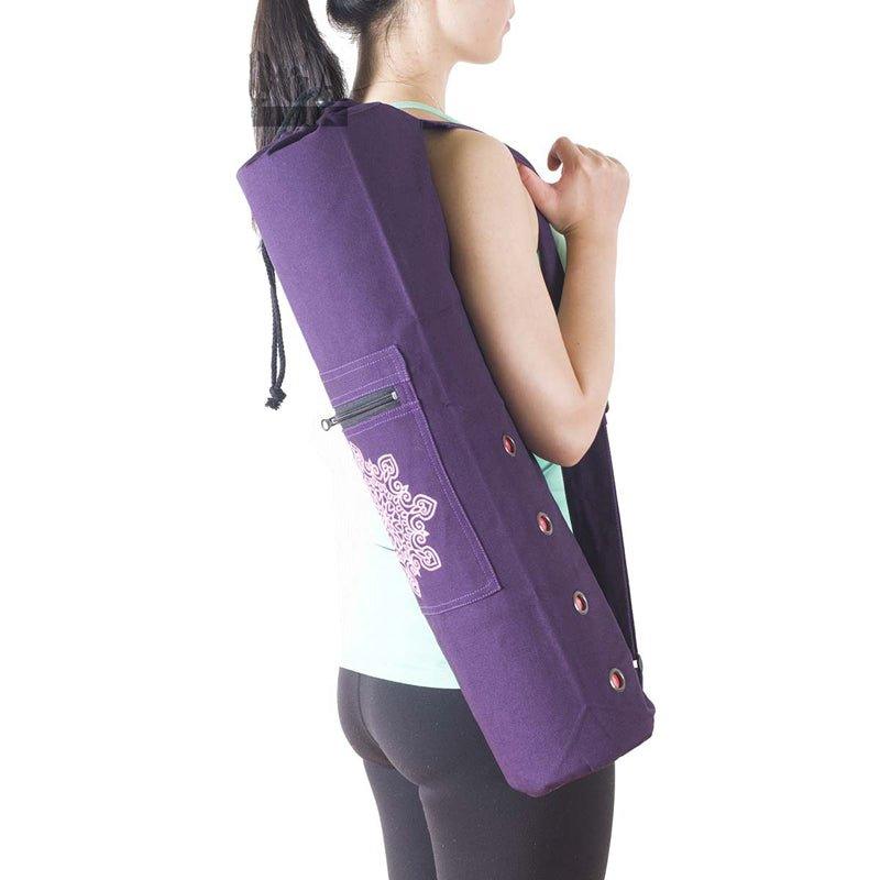 Yoga Mat Bag Exercise Carrier Strap Shoulder Sling Gym Carry Bag Thai Boho  style