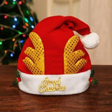 Christmas Santa Hat For Adult Child (5 pack) - Woosir