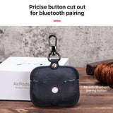 Crazy Horse Cowhide Leather Case For AirPods Pro3 - Woosir