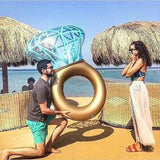 Diamond Ring Inflatable Swimming Floating - Woosir