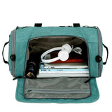 Duffel Sports Gym Bag Shoe Pocket Water Resistant - Woosir