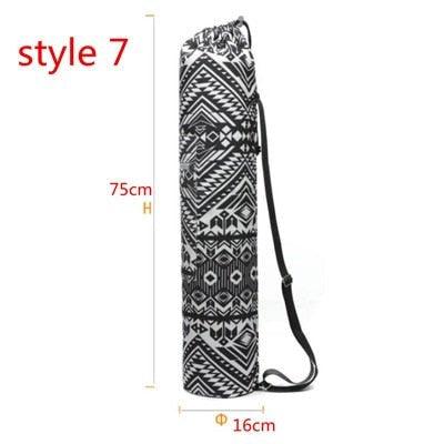 Exercise Yoga Mat Carry Bag with Multi-Functional Pockets - Woosir
