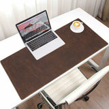 Genuine Leather Extended Desk Pad 31" - Woosir