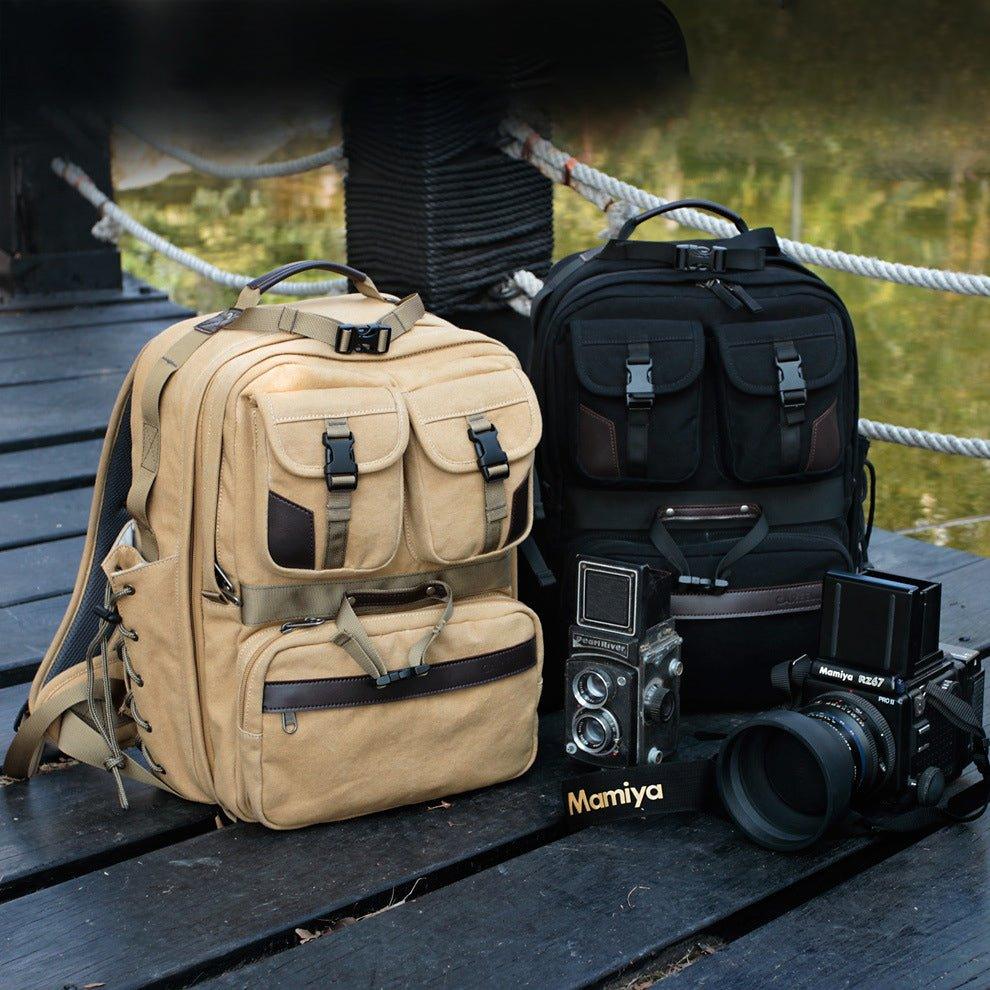 Hiking Camera Backpack with Waterproof Cover - Woosir