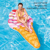 Ice Cream Infaltable Pool Float Raft - Woosir
