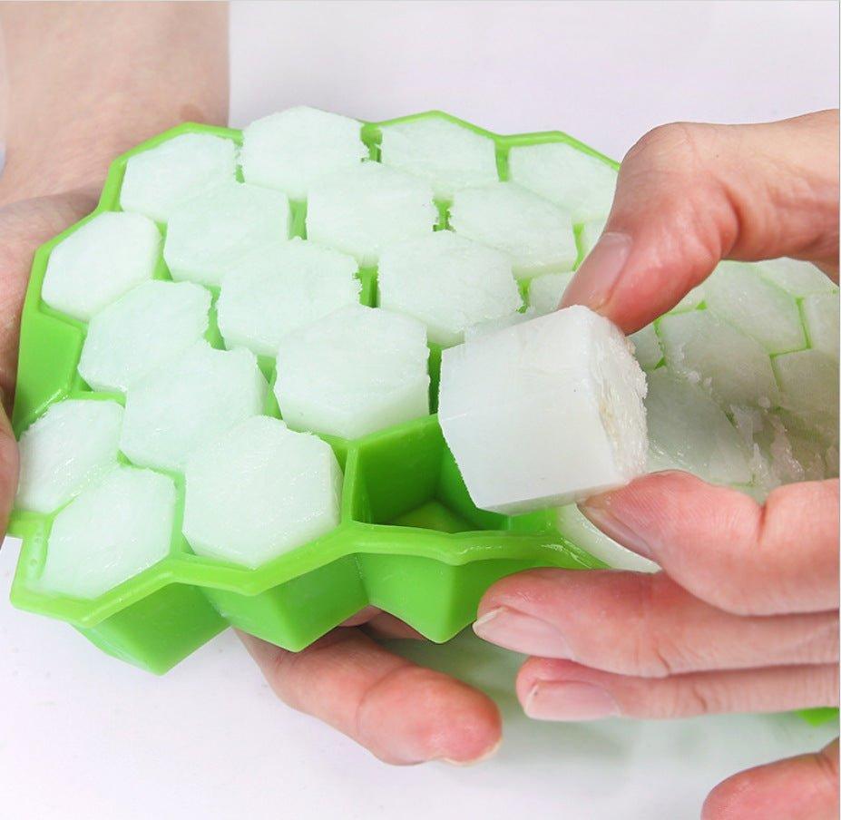 Ice Cube Trays with Lids 2-Pack - Woosir