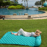 Inflatable Camping Sleeping Pad Mat For 2 People - Woosir