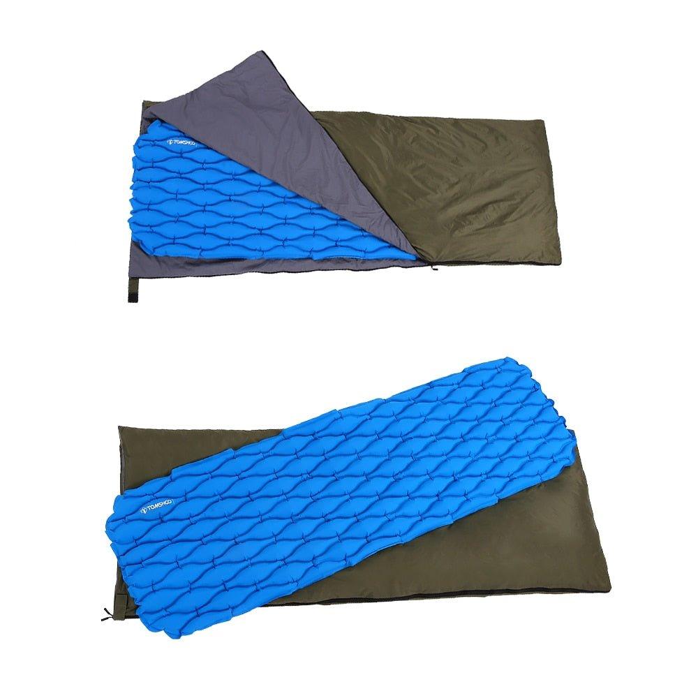 Inflatable Sleeping Pad Lightweight Comfy Waterproof - Woosir