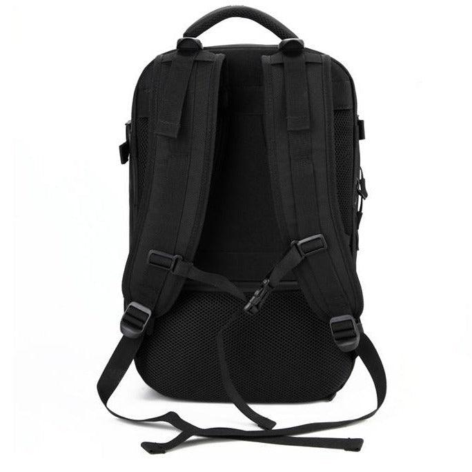 big black laptop backpack Large Men Laptop Backpack with USB Port Anti Theft, Black / Small