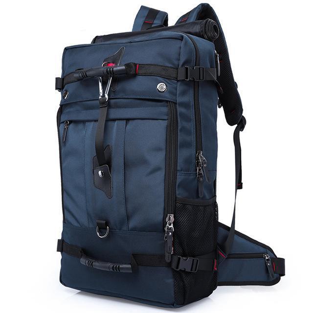 Large Travel Backpack 40L Hiking Camping Bag 50L, Blue / 50L Large Travel Backpack 40L Hiking Camping Bag 50L, Blue / 50L