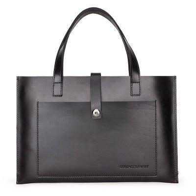 Mens Leather Laptop Bag For Macbook pro 15.6 - Woosir