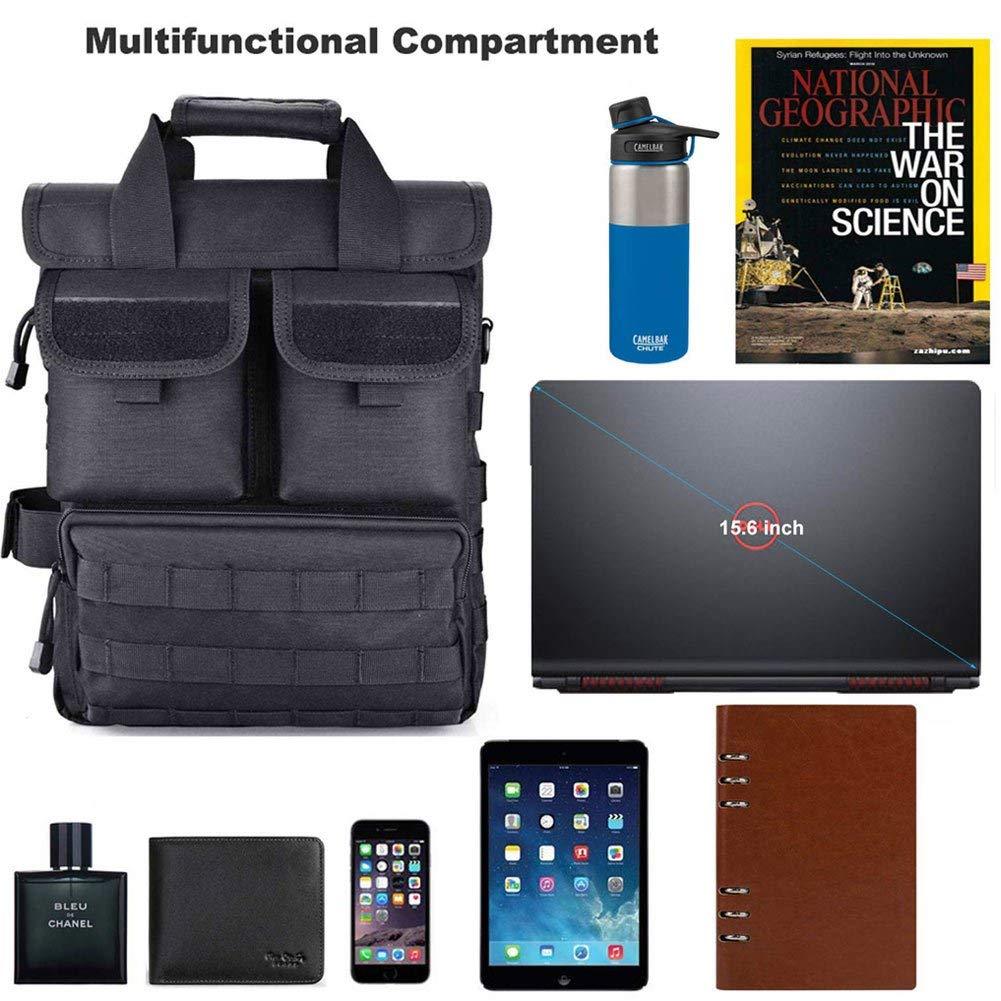 Molle Briefcase Laptop Messenger Bag - Woosir