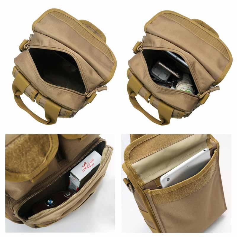 backpack laptop molle Molle Briefcase Laptop Messenger Bag, Brown