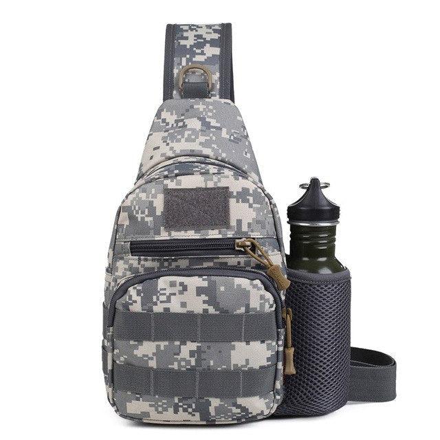 backpack purse for camping hiking Molle Chest Shoulder Sling Outdoor Bags Camping Hiking, ACU Digital