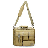 Molle Laptop Messenger Bag Outdoor Briefcase 15.6 inch - Woosir
