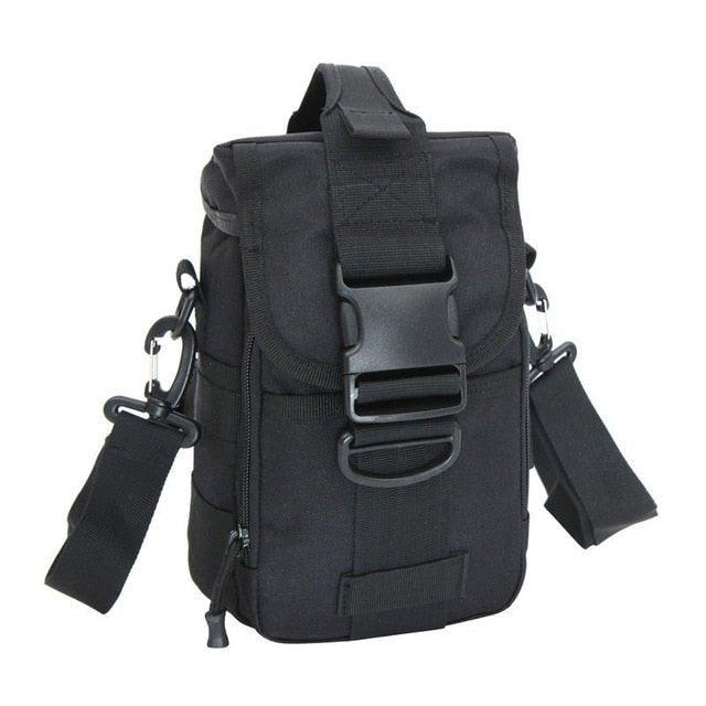 British Army Style Tactical Shoulder Bag - Combat Pouch For Money, Camera, Travel Essentials