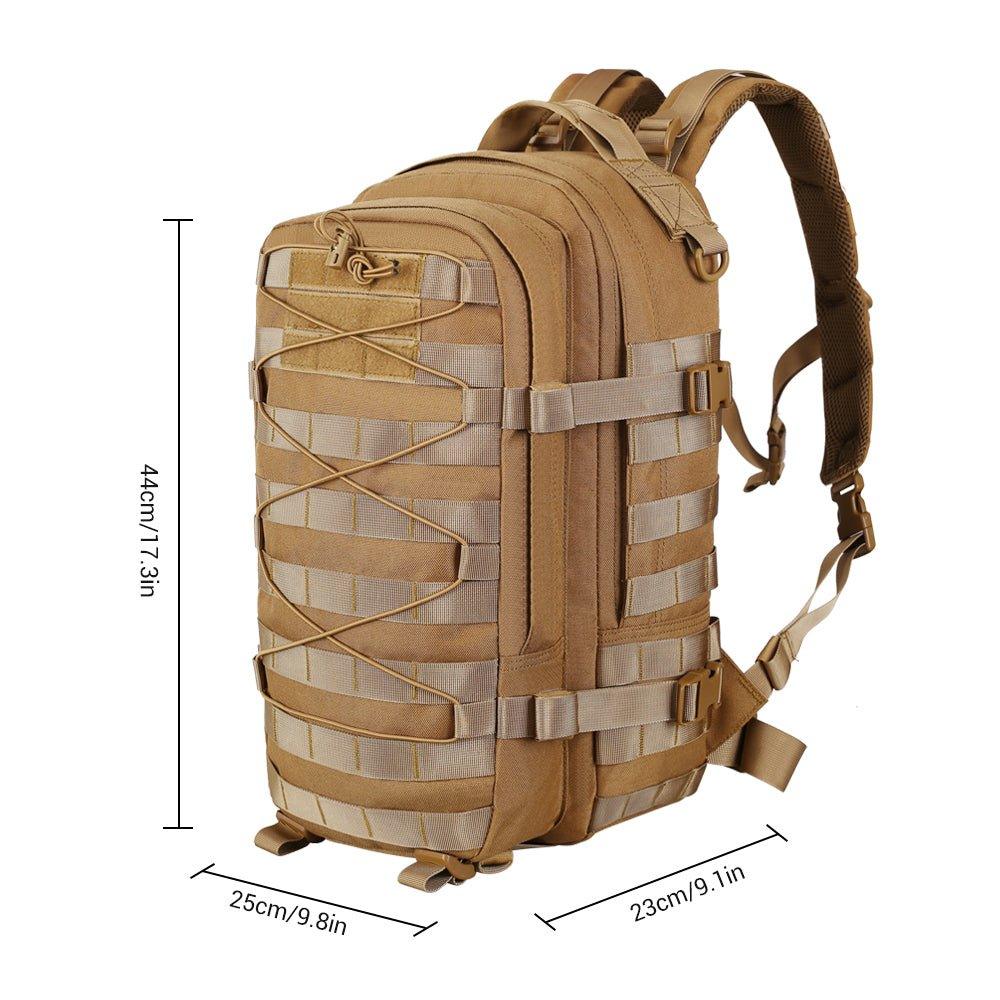 Molle Style Hiking Backpack 1000D 35L, Khaki Molle Style Hiking Backpack 1000D 35L, Khaki