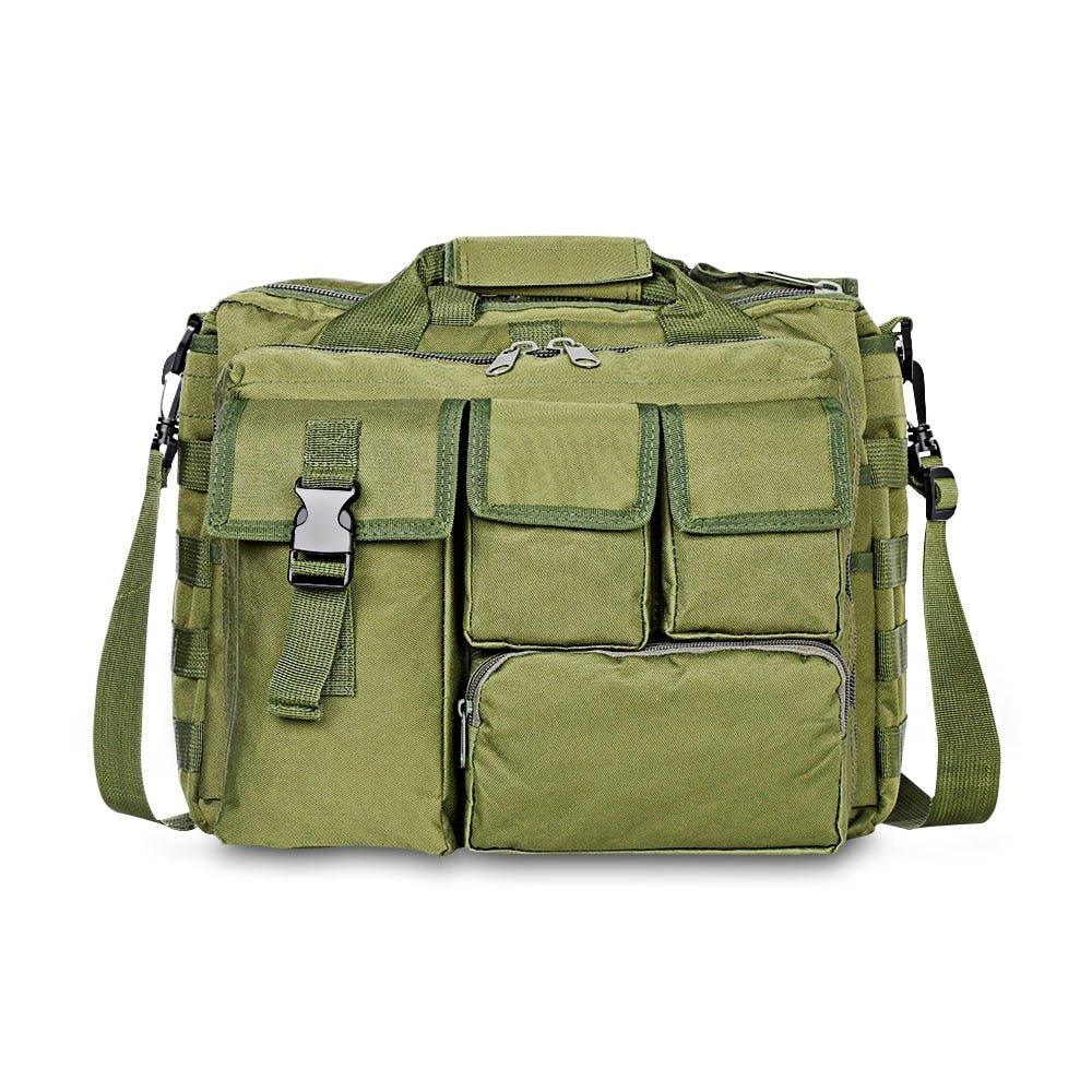 Multifunction Mens Outdoor Molle Nylon Messenger Bag
