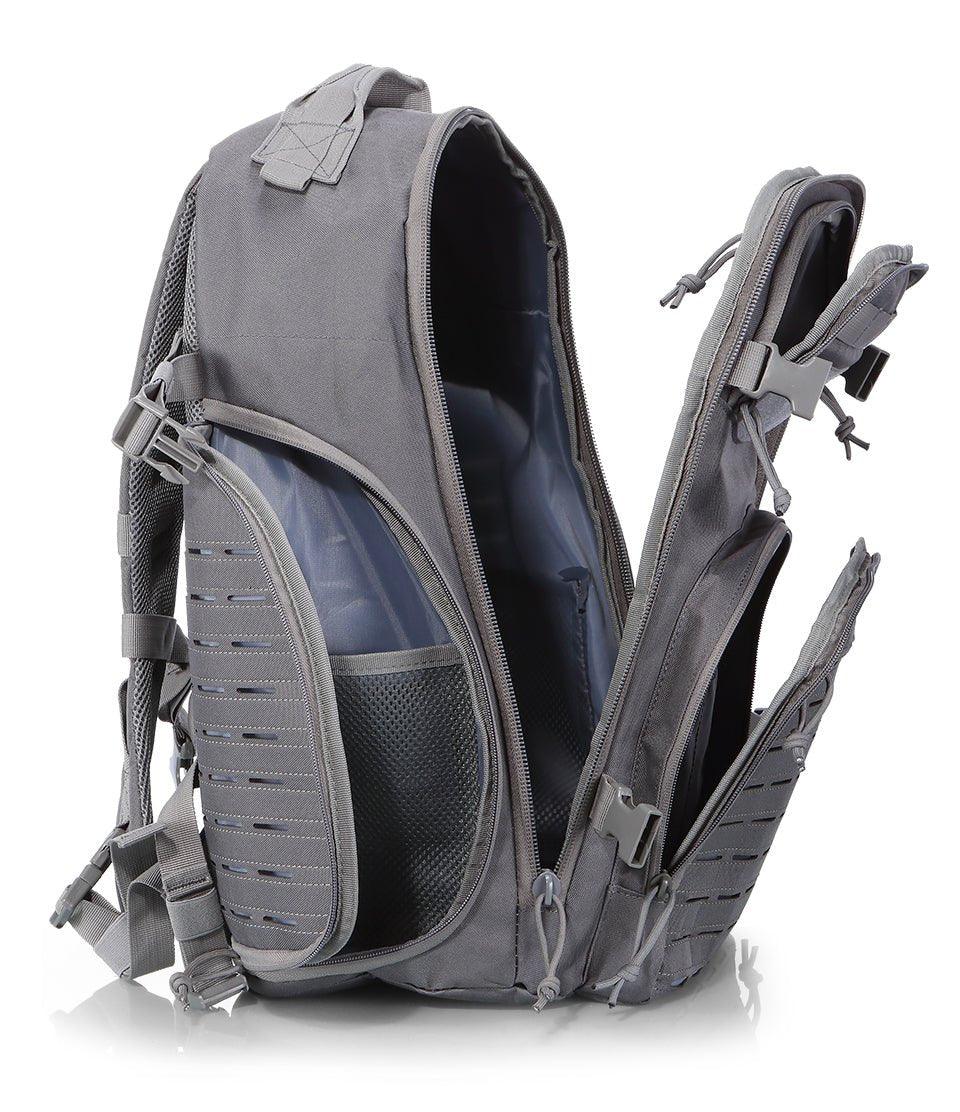1000d laptop backpack Outdoor 1000D Laser Cutting Molle Camo Traving Backpack, Black