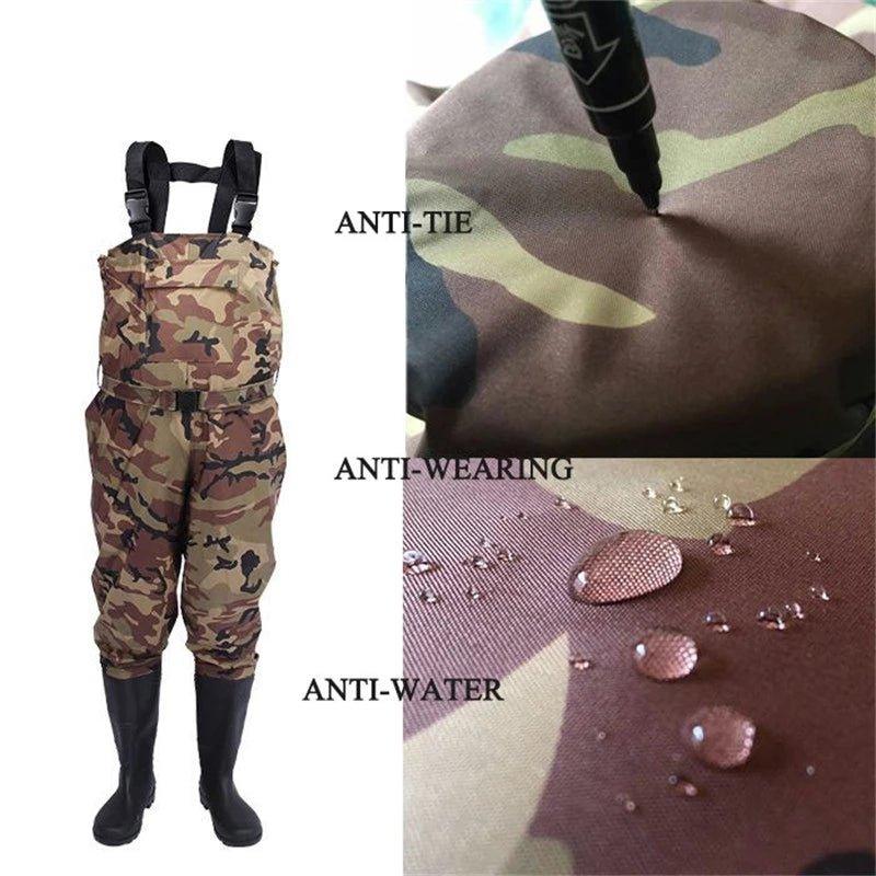 Outdoor Camouflage Chest Waders - Woosir