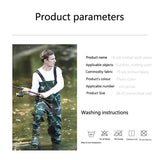 Outdoor Green Camouflage Chest Waders - Woosir