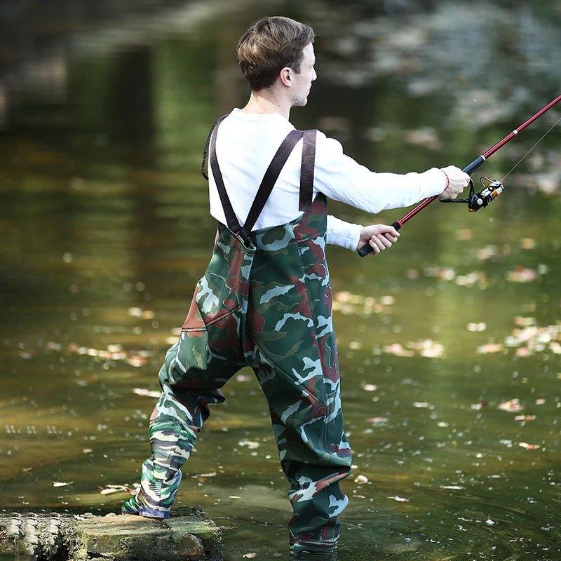 Outdoor Green Camouflage Chest Waders