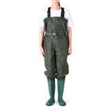 Outdoors Breathable Wading Pants with Boots - Woosir