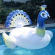 Peacock Inflatable Pool Float Lounger - Woosir