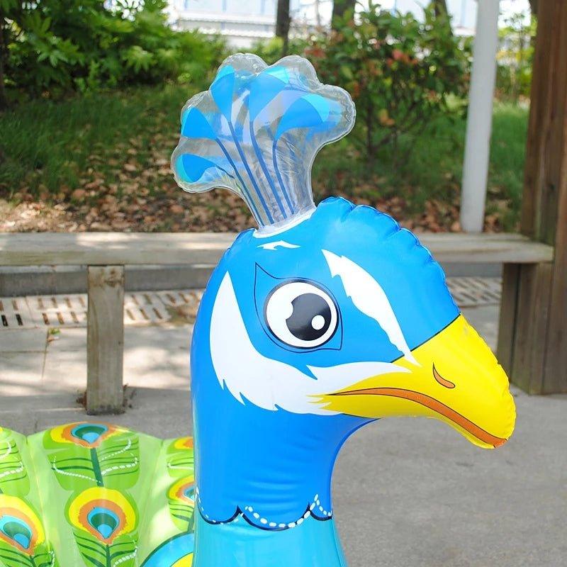 Peacock Inflatable Pool Float Raft - Woosir