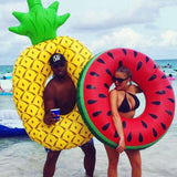 Pineapple Inflatable Circle Swimming Floating - Woosir