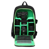 acuvar dslr camera backpack with rain cover Professional Waterproof Camera Backpack with Rain Cover, Green