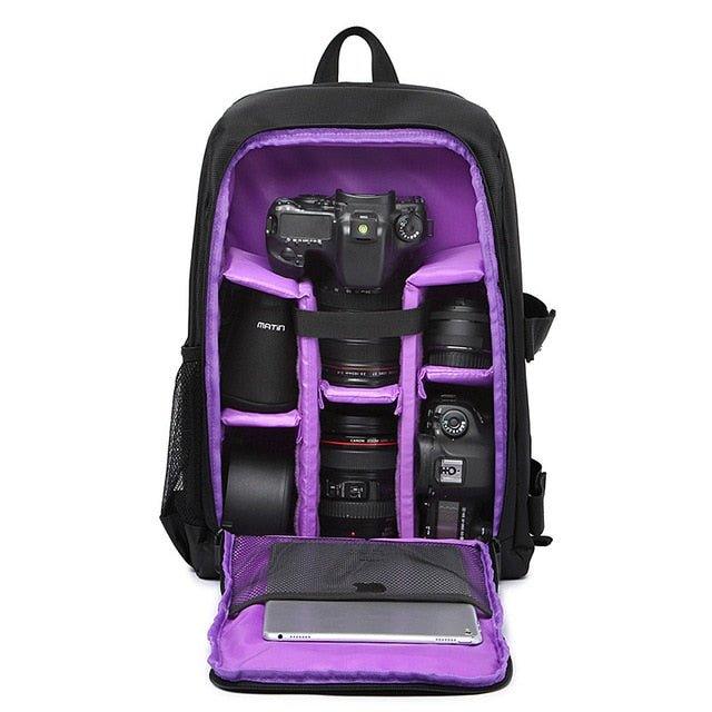 Professional Waterproof Camera Backpack with Rain Cover