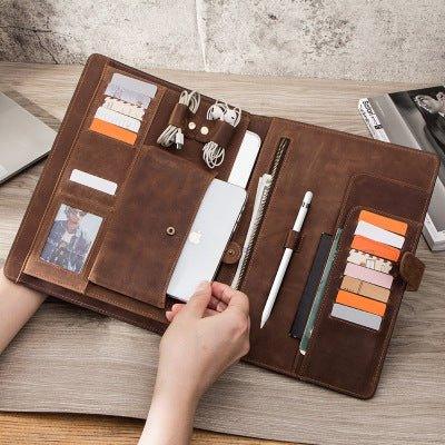 Retro Cowhide Leather Case For iPad Pro 11 - Woosir
