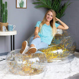 Sequin Inflatable Sofa Couch - Woosir