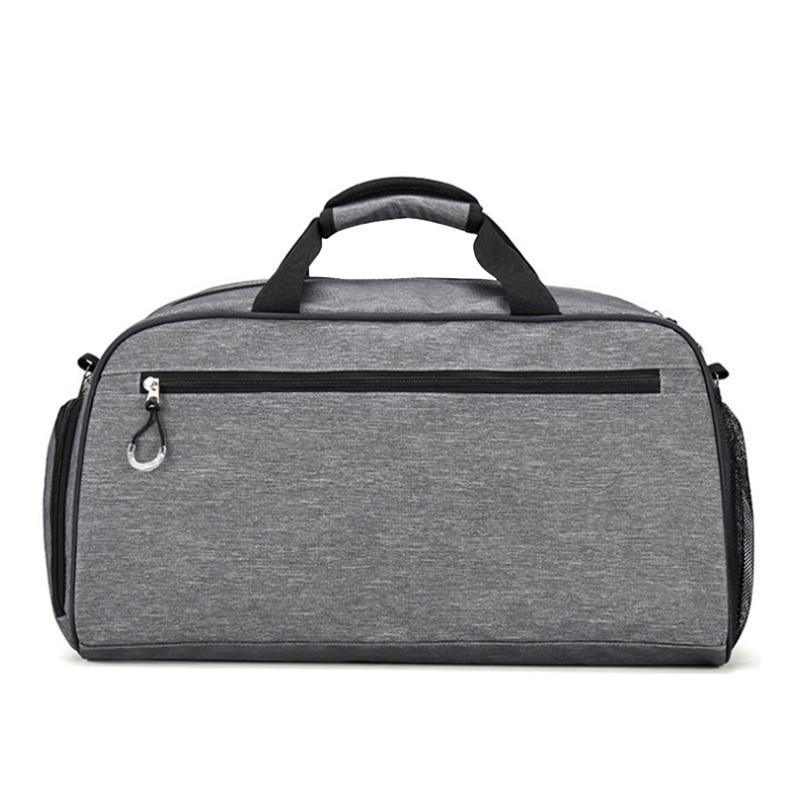 Sports Duffle Bags with Shoes Compartment for Men&Women, Black