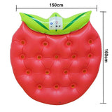 Strawberry Inflatable Pool Float - Woosir