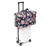 Travel Duffel Bag Foldable Floral Large Capacity - Woosir