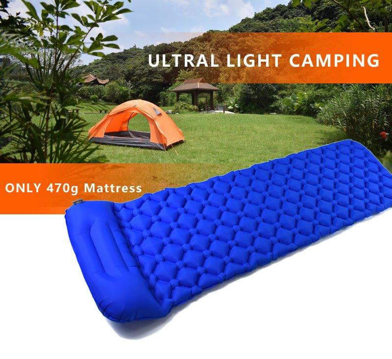 matte unter schlafsack Ultraleichte Isomatte mit Schnallendesign und integriertem Kissen