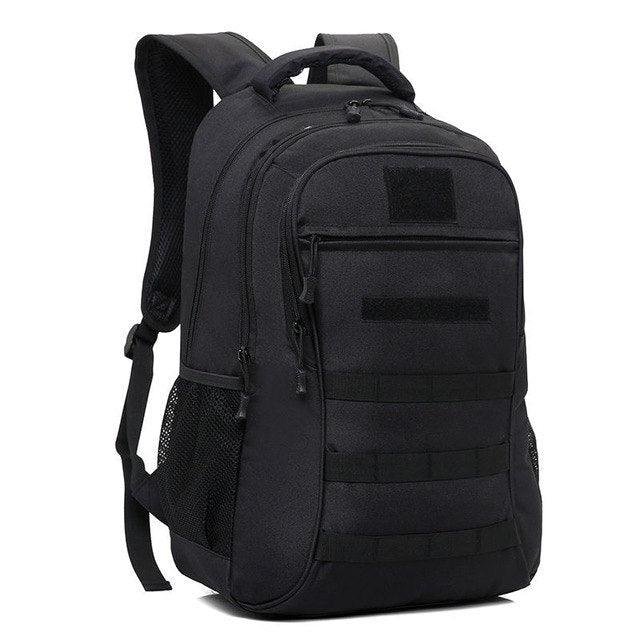 USB Charging Laptop Backpack Molle Bags, Black