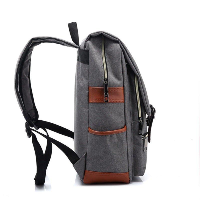 backpacks for school laptop Vintage Laptop Backpack College Bag with USB Port, BALTIC