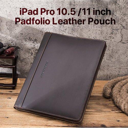 MacCase Premium Leather Gen 1 iPad Pro 11 Folio Case - Vintage
