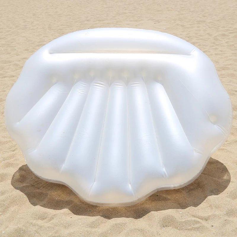White Shell Inflatable Pool Raft - Woosir